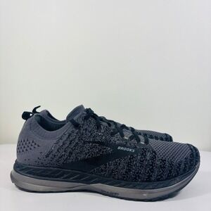 Brooks Mens Bedlam 2 1103081D040 Gray Black Running Shoes Sneakers Size 10D